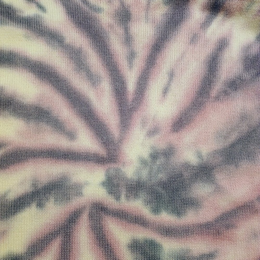 Women's Design History Purple Tir Dye Long Sleeve Sweater Size Small - Picture 6 of 8